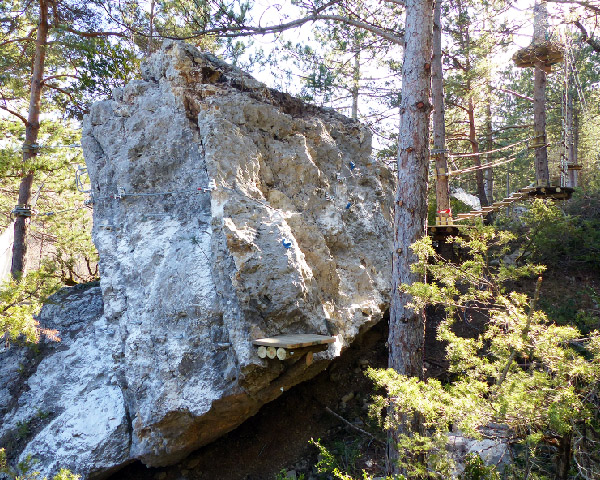 Rocher de la via ferrata